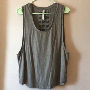 FABLETICS Never Settle Tank XL NWOT